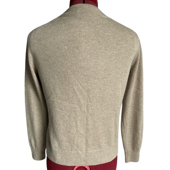 Lands End Women’s Small Petite US 6-8 100% Cashmere Argyle Cardigan Sweater - Picture 3 of 6